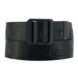 Carhartt Men's Belt Black Nylon Webbing Ladder Lock WB5768-M Mens Medium M 32-34